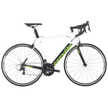 Bicicletta da Corsa CERVÉLO S2 Shimano 105 5800 34/50 Bianco/Nero/Verde 2018 0